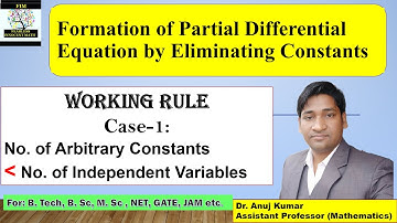 Formation of Partial Differential Equations | PDE by Eliminating Arbitrary Function | PDE Formation