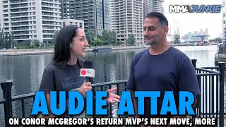 Audie Attar On Conor Mcgregors Usada Situation, Return Were Going To Do Things The Right Way