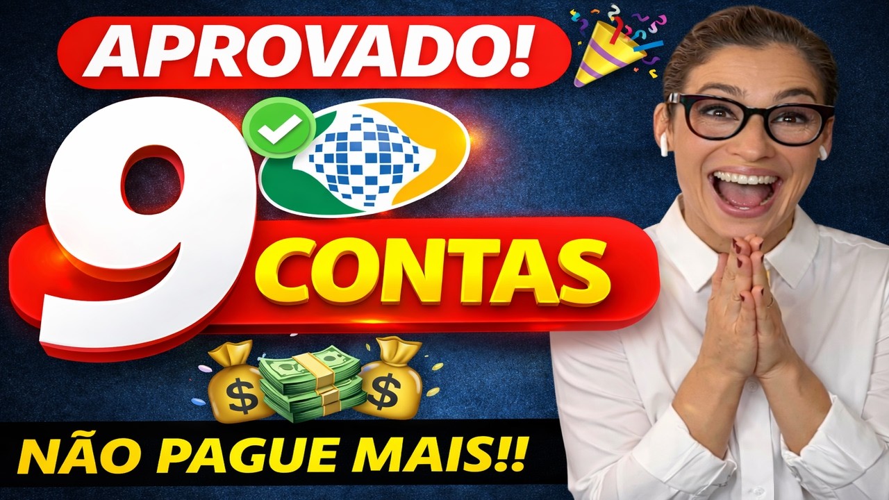 SAIU: 9 Contas que IDOSOS não precisam PAGAR NUNCA MAIS!!