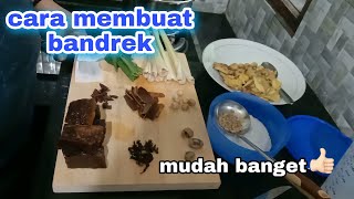 CARA MEMBUAT BANDREK JAHE MERAH