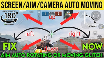 HOW TO FIX SCREEN MOVING ISSUE IN BGMI | AIM ROTATE IN SKY 90/180/360% FIX | #WINDBLASTER-PART-7