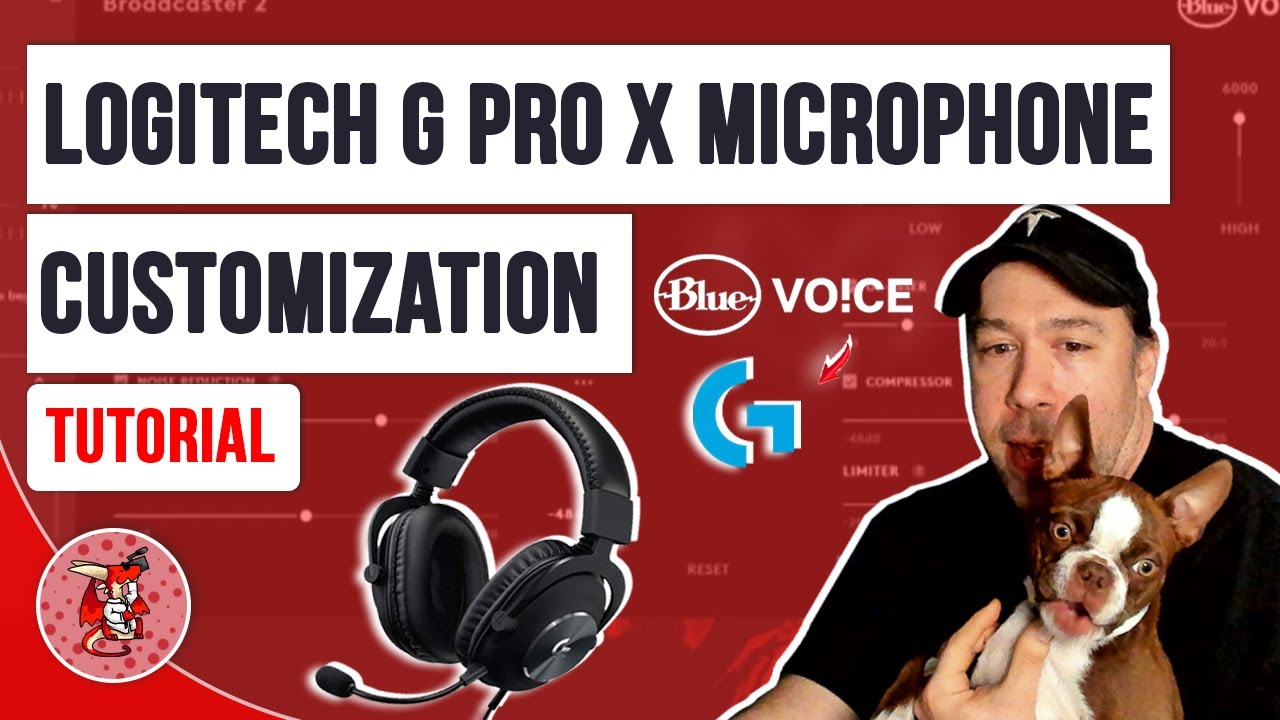 Logitech G Pro X Headset - Setting Up Blue Voice 