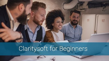 June 2019: Claritysoft for Beginners