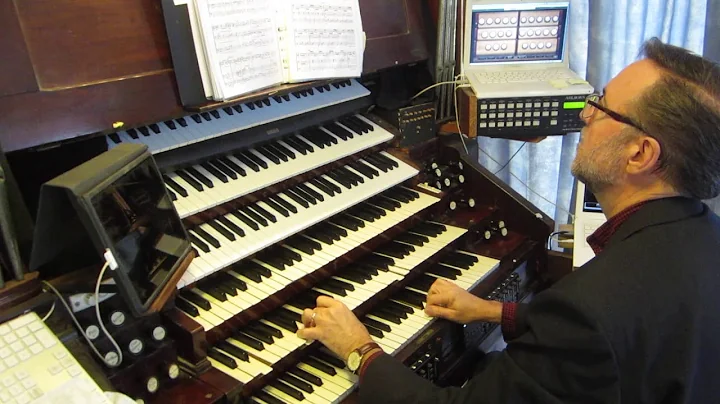 Cortge et Litanie  - Marcel Dupre. 6 manual organ