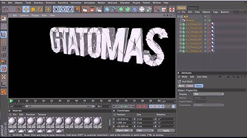 Cracked & Broken Text Cinema 4D Tutorial