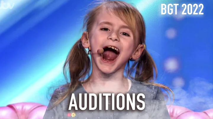 Jessica Brodin: Judges DO NOT Believe ANIMAL Voices Coming From This 8-Year-Old Body!! BGT 2022