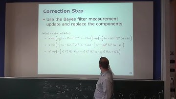 SLAM Course - 07 - Extended Information Filter (2013/14; Cyrill Stachniss)