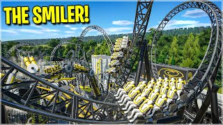 THE SMILER Recreated In Planet Coaster! *Extremely Realistic*