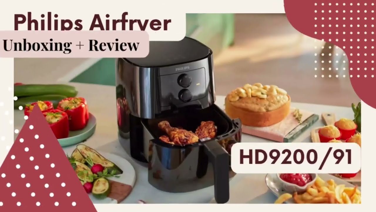 Khám Phá Nồi Chiên Philips HD9200/90 - Giải Pháp Hiện Đại Cho Mọi Gia Đình