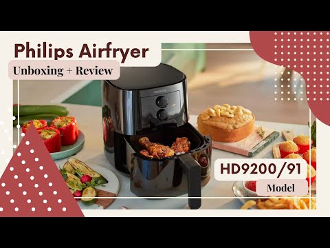 [Unboxing + Review] Philips Essential Airfryer HD9200
