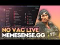 BYPASSING VAC LIVE ft. memesense.gg | BEST CFG