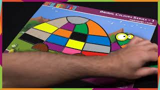 Zet Puzzle Animal Colours Serisi-Kaplumbağ, Deve, Fil