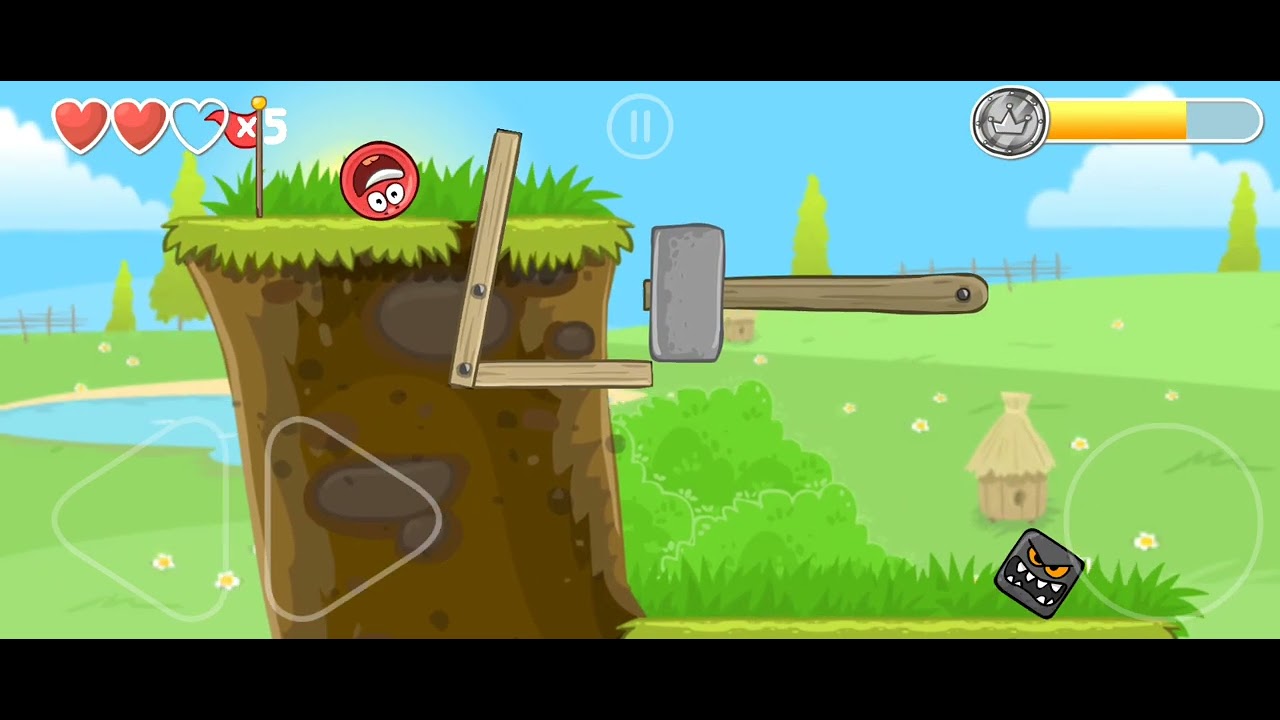 Hamza nın macerası Red ball 4 oynuyorum