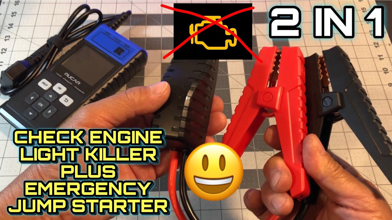 MUCAR JS502 2000AMP EMERGENCY JUMP STARTER OBD2 SCANNER DIAGNOSTIC TOOL