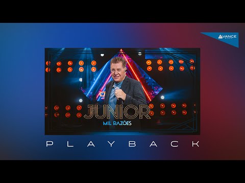 Cantor Junior - Junior - Mil Razões (Playback Com Letra)