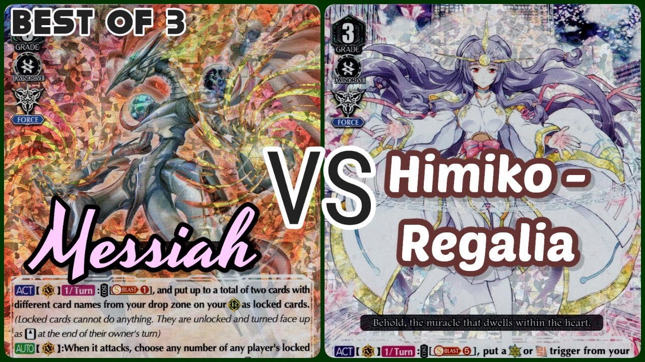 Cardfight Vanguard Standard: Link Joker Alter Ego Messiah VS Genesis  Himiko/Regalia Best of 3!! - YouTube