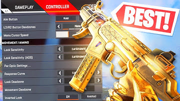 BEST APEX LEGENDS CONTROLLER SETTINGS in SEASON 5! (20K+ KILLS PS4 PLAYER)