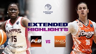 Flammes Carolo Basket V Tango Bourges Basket Full Game Highlights Euroleague Women 2025-26