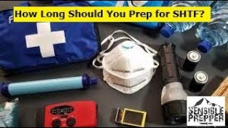 How Long Should You Prep For SHTF