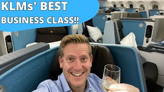 KLMs’ BEST Business Class Cabin ✌️  - #shorts