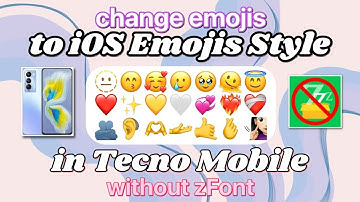 How to Change Emojis in Tecno Mobile to iPhone Style (without zFont)