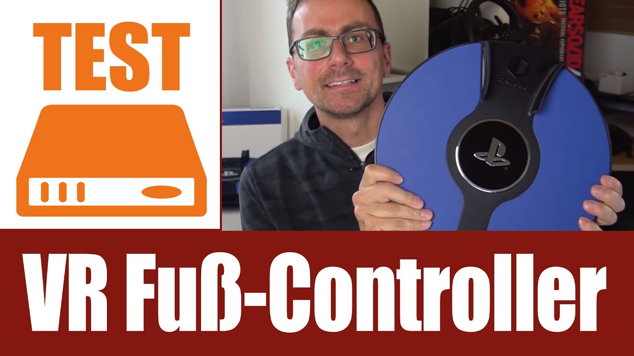 Hardware-Test: Skurriler Fuß-Controller für PlayStation 4 VR (3D-Rudder)