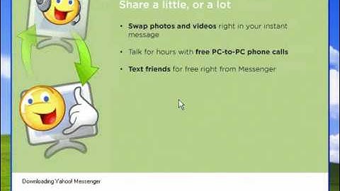Installation yahoo messenger