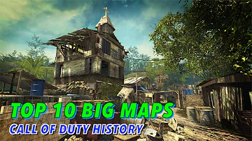 Která hra Call of Duty má největší mapu?