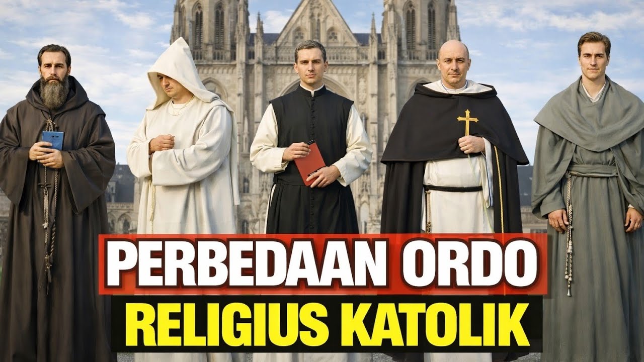 INILAH PERBEDAAN ORDO DALAM AGAMA KATOLIK!!!