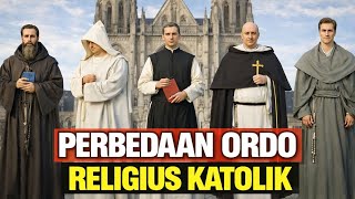 THESE ARE THE DIFFERENCES BETWEEN ORDERS IN THE CATHOLIC RELIGION!!!