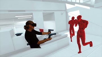 Oculus Quest iOS Mixed Reality using iPhone Liv beta software - playing SuperHot