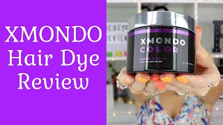 XMONDO Hair Color Super Purple Hair Dye Application, Trial, and Review