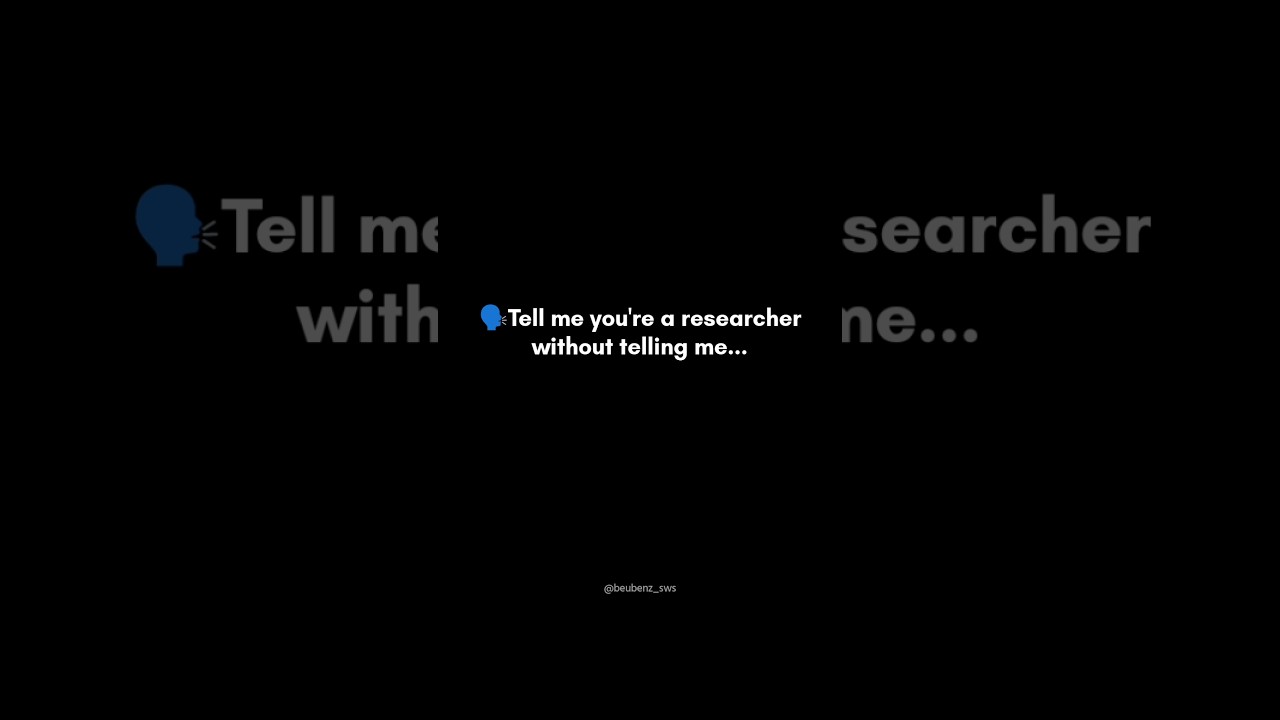 PhD Life: If You Know, You Know! (Grad School Humor) 😂 