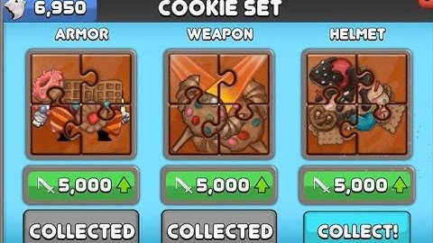 Tiny Gladiators | NEW ARTIFACTS | COOKIE SET