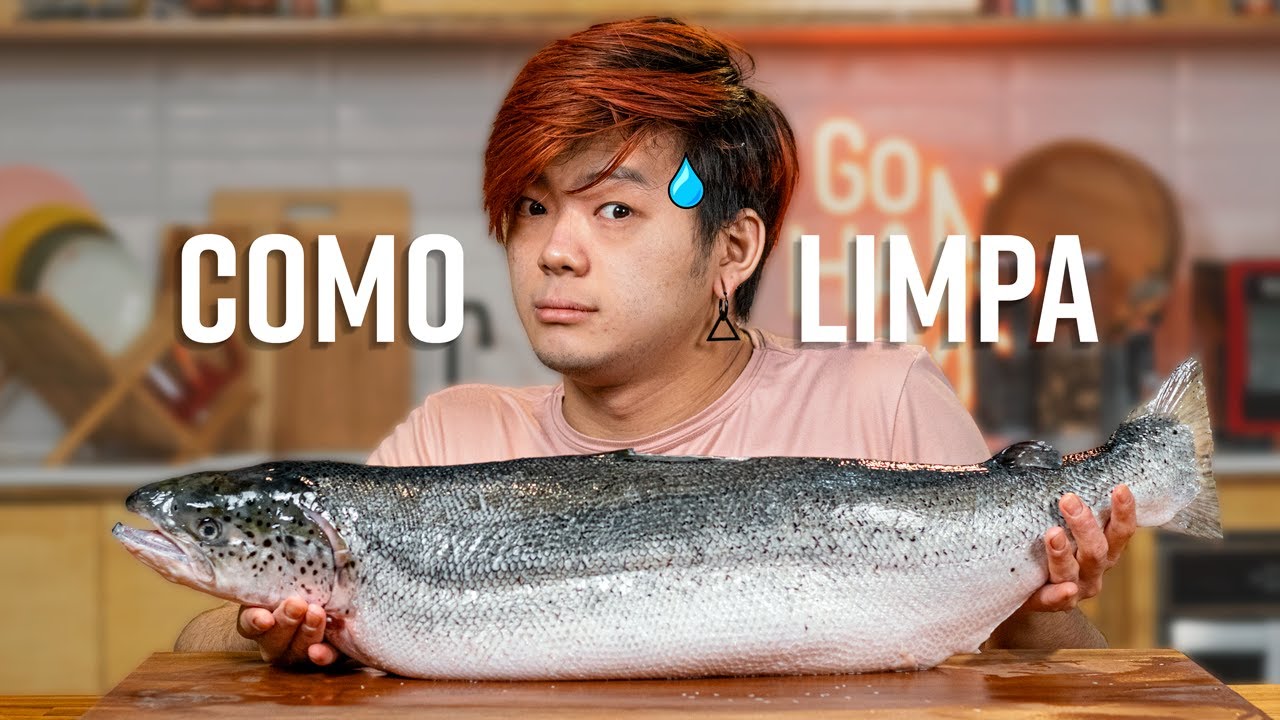 COMO FILETAR UM SALMÃO INTEIRO! | GOHANTEACH