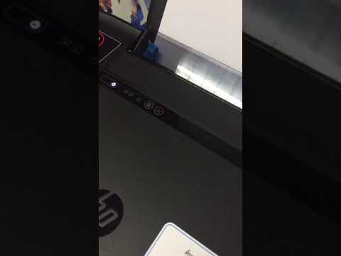 How to test print HP inktank 115