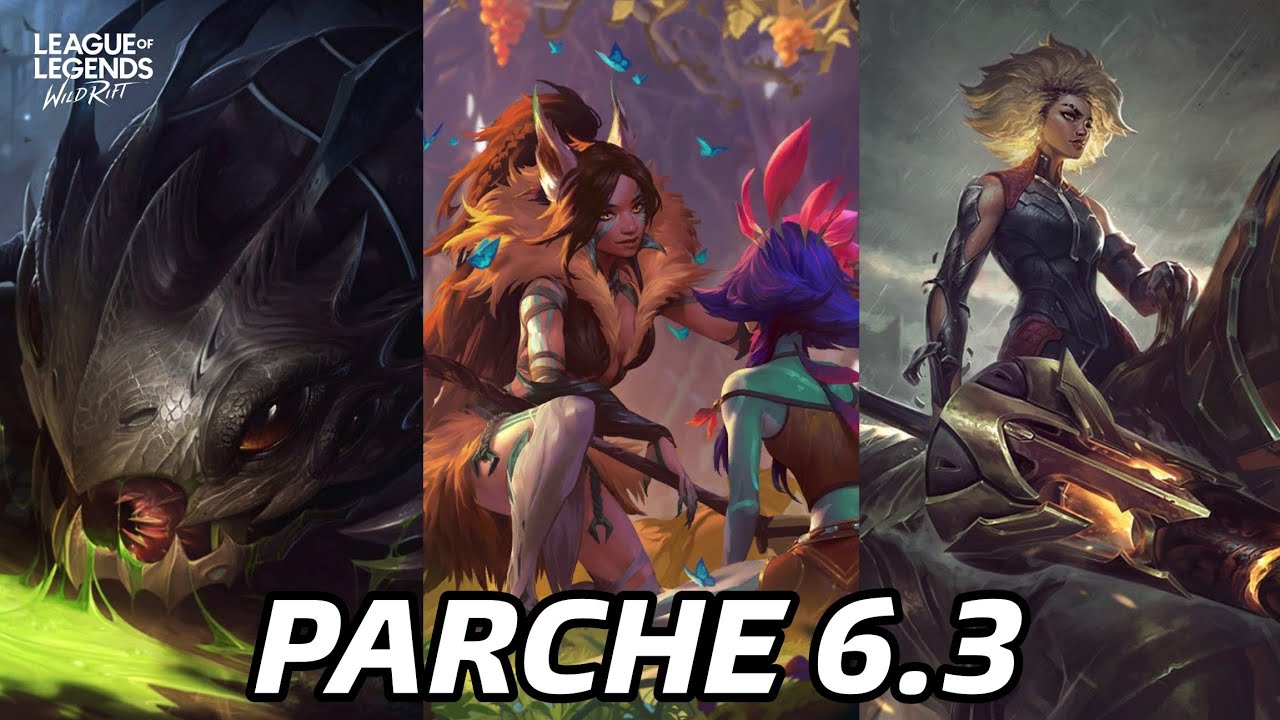 champions league of legends wild rift personajes
