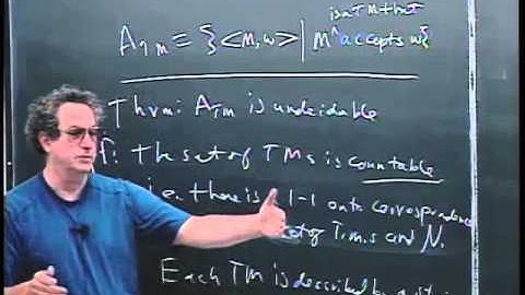 L14: More Diagonalization; Proof that Turing machines are countable