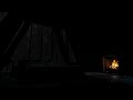 Schlafzimmer in der Berghütte 🌙 Regen & Kaminfeuer gegen Schlaflosigkeit