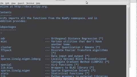 How to get scipy and numpy working on python3.2 linux mint 13 maya