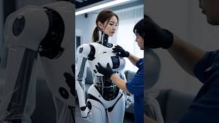 그녀는 로봇입니다… 하지만 가슴에 ‘감정’을 느끼기 시작했죠 #휴머노이드 #여자로봇 #AI로봇 #미래기술 #로봇개발 #사이버휴먼 #감정AI