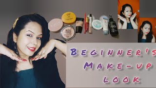 Beginner's make-up look || step by step make up Tutorial