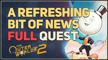 A Refreshing Bit of News The Outer Worlds 2