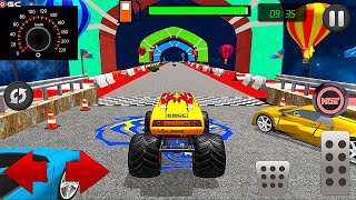 Monster Truck Impossible Tracks Racing  Stunt Game / Android GamePlay screenshot 2