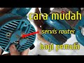 cara mudah mengganti body router,bagi pemula||easy way to replace the router body,for beginners