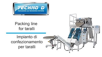 TECHNO D - Packing line for Taralli