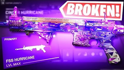 the BUFFED FSS HURRICANE in WARZONE 2! 😍  (Best FSS HURRICANE Class Setup & Tuning)