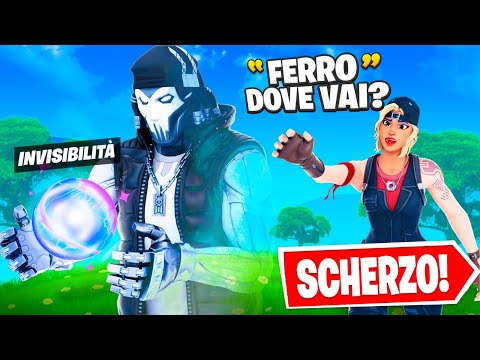 GLITCH PER DIVENTARE INVISIBILE SU FORTNITE… SCHERZO A KALPYS!!