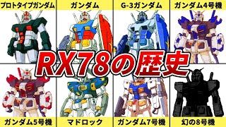 Did Unit 8 even exist?] Explaining the history of the RX78 Gundam
