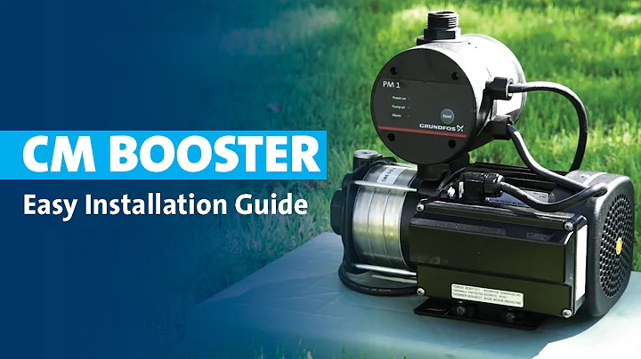 Grundfos CM Booster -  Easy Installation Guide